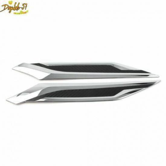 2pcs For   Toyota RAV4 Headlight Eyebrow Molding Cover Trim Decor
