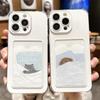 Couple Cat Dog Card Holder Wallet Case For Xiaomi Redmi Note 12 13 14 Pro Plus 12S 8 9 9S 10 11 11S Redmi 9 13C 10C 12C 9A Cover