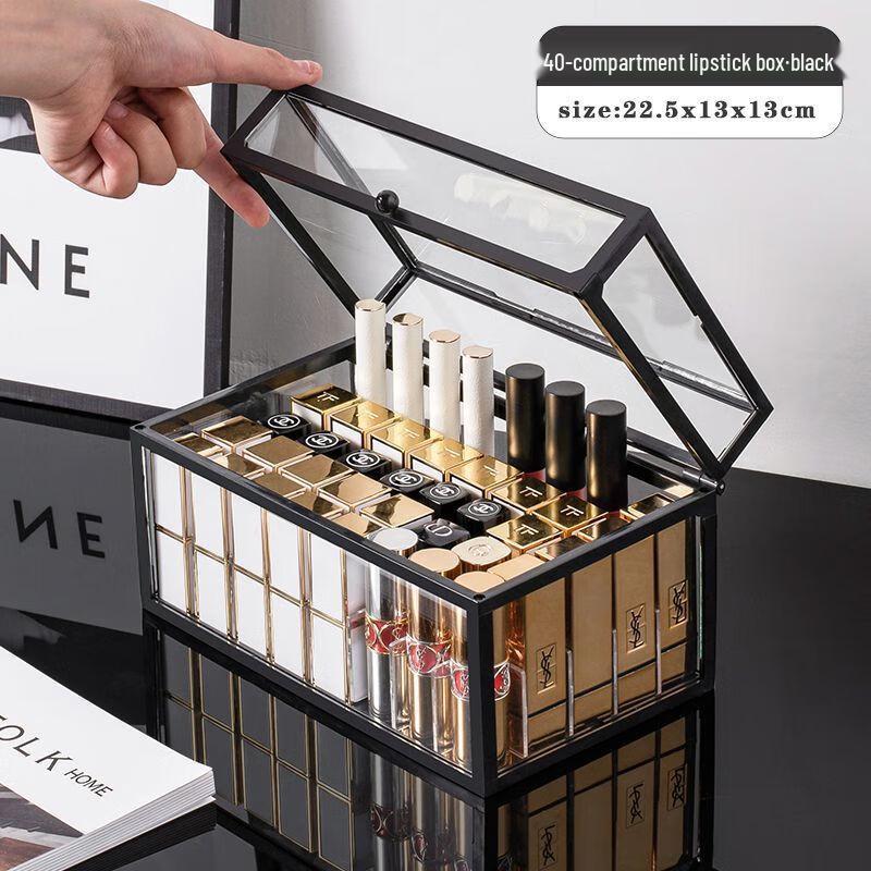 Miflame Desktop Lipstick Organizer with Lid