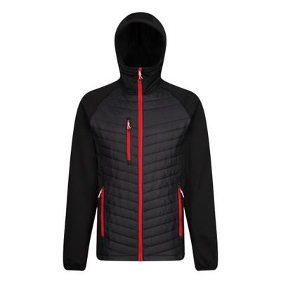 Mens Navigate Hybrid Hooded Jacket