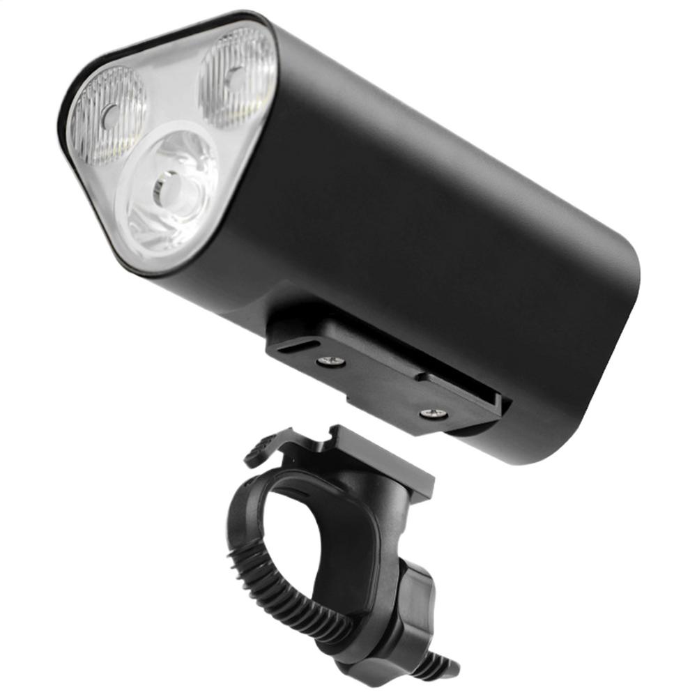 Front Bike Light Rechargeable Bright Bike Front Light 6 Modes Aluminum Alloy Safety Gear For Electric Scooter Mountain Road