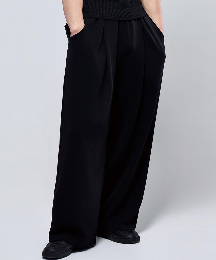 Pijikeolgameoncheu P2629 Lecture Tension Deep Pintuck Long Pants [2 Colors]