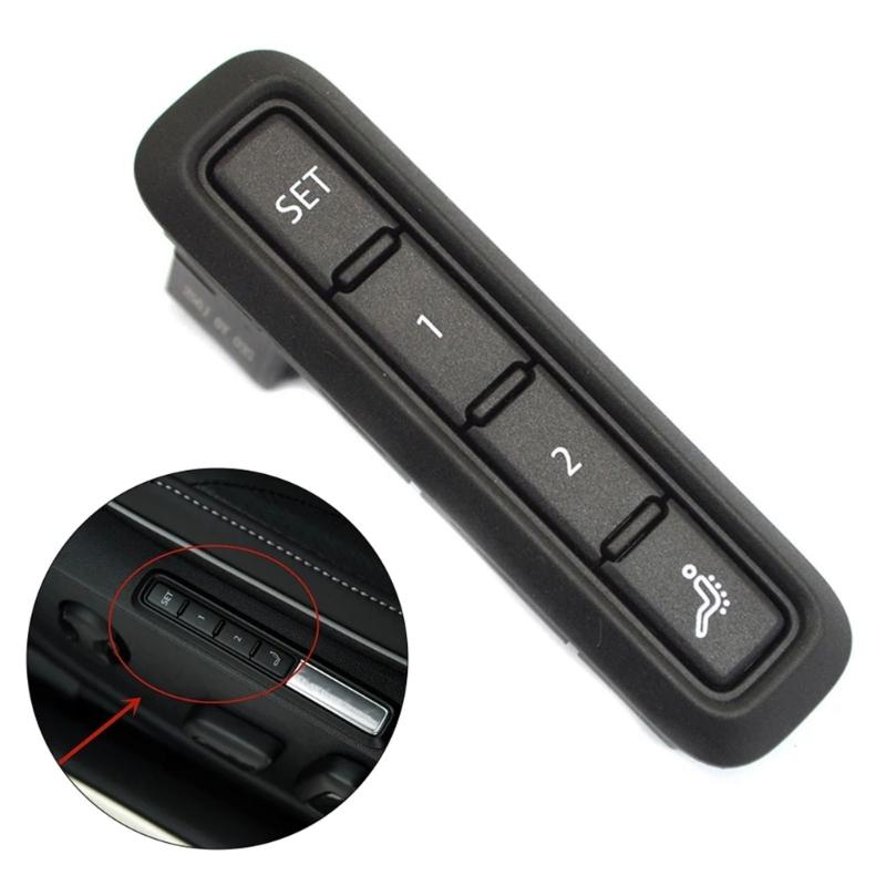 3GD959769A Seat Adjustment Memory Switches Button With One Touch Adjustment Car Accessory For Enhanced Driving Comfortable
