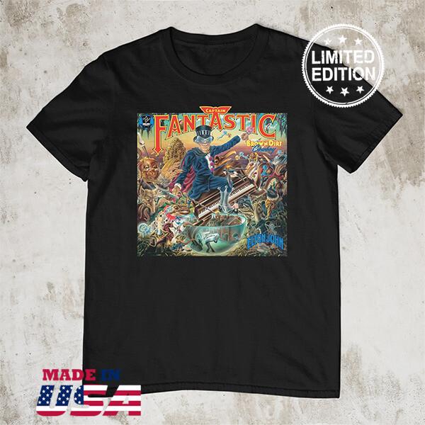 Captain Fantastic and the Brown Dirt Cowboy Elton John Shirt Black Unisex T-Shirt M