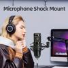 Adjustable Microphone Shockproof Bracket Black/Silver Microphone Mount Holder  Live Broadcast