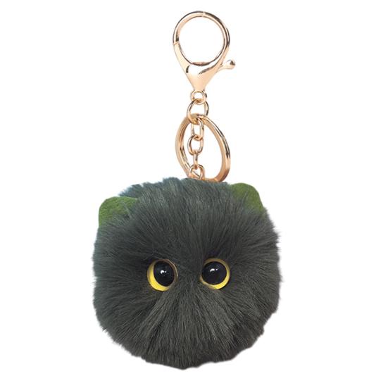 Plüschkatze Schlüsselanhänger Pelzball Puppe Tasche Anhänger Schlüssel Rucksack Geldbörse Zubehör Auto Innenraum Dekoration