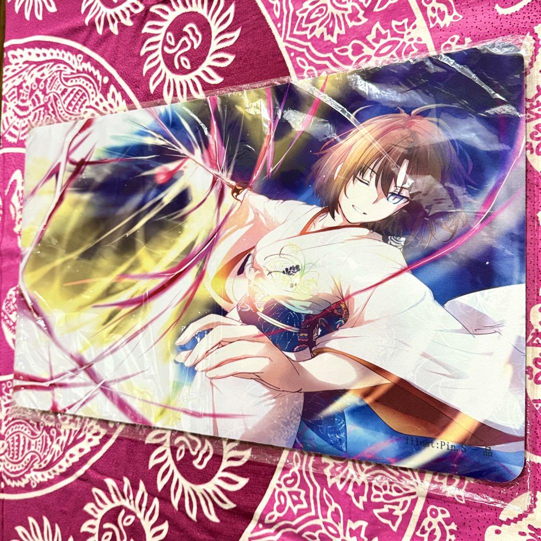 

[USED] Kara no Kyoukai FGO Fate Ryougi Shiki Seasonal Feather Play Mat