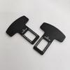 4 Pcs Automotive Belt Insert Slot Pad Latch Wear-Resistant Car Safety Belt Slot Buckle Replacement for All Models