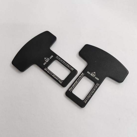 4 Pcs Automotive Belt Insert Slot Pad Latch Wear-Resistant Car Safety Belt Slot Buckle Replacement for All Models