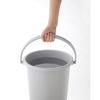 Risu Berg Bucket, Round, Light Gray, 13L, Made In Japan, 13SB