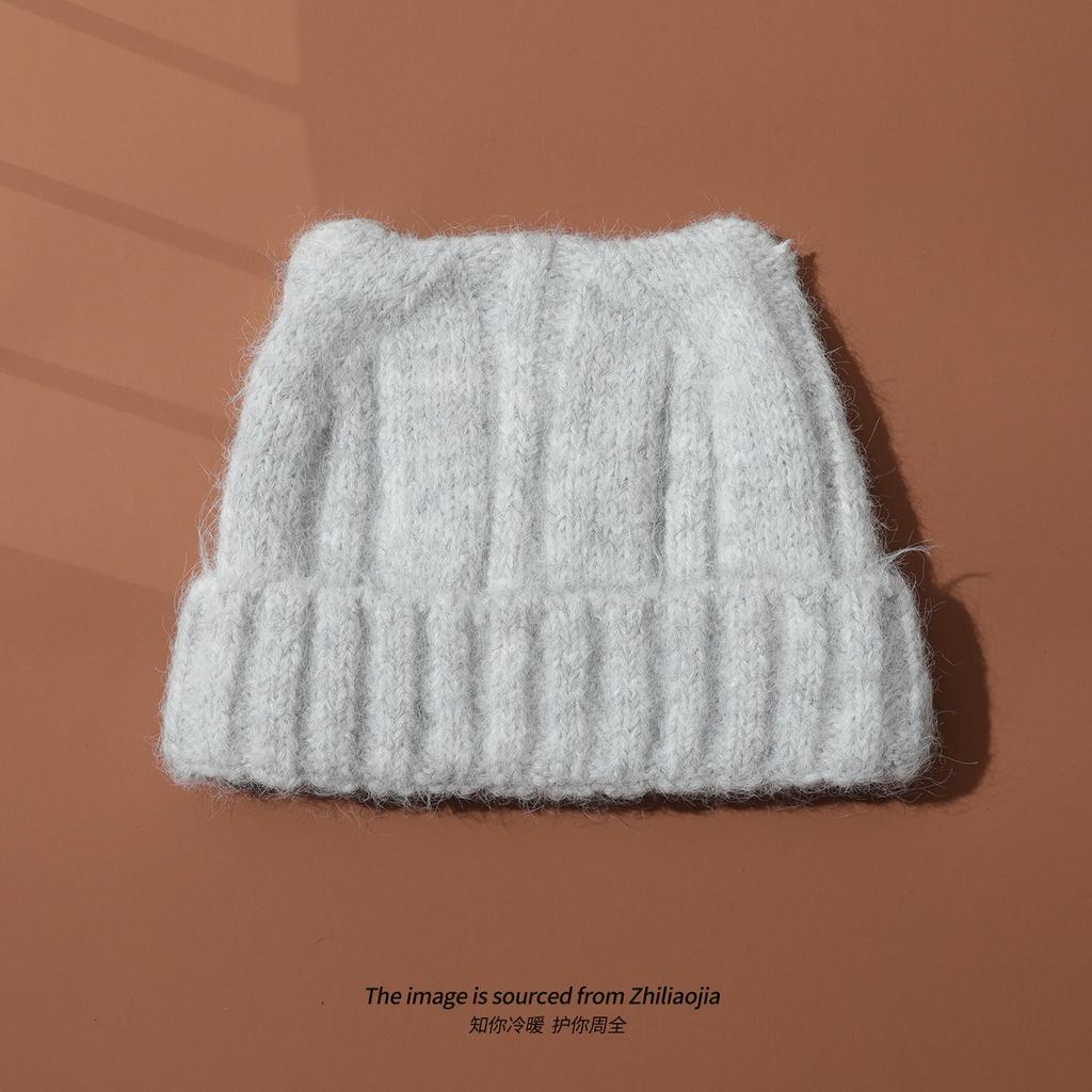Wool knitted Japanese cute cat ears wool hat women's warm ear protection fashion cold hat shows a small trend