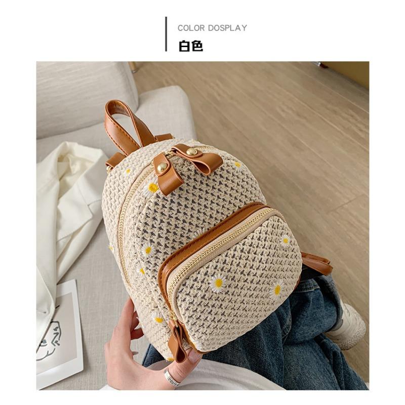 Koreaanse Versie van Trendy Dubbele Schouder Crossbody Student Rugzak