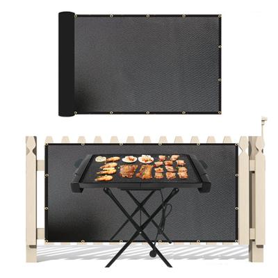 Feuerfeste Hitzeschutz-Grillmatte für Wand hinter Grill schützt Terrasse