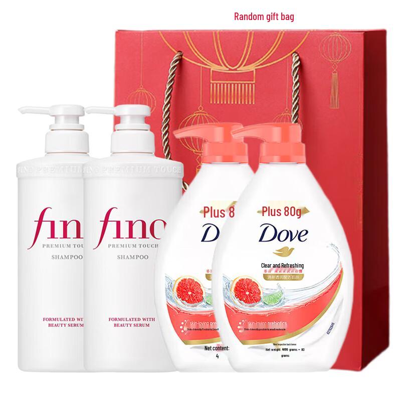 

Fen Nong Shampoo & Dove Body Wash Bundle