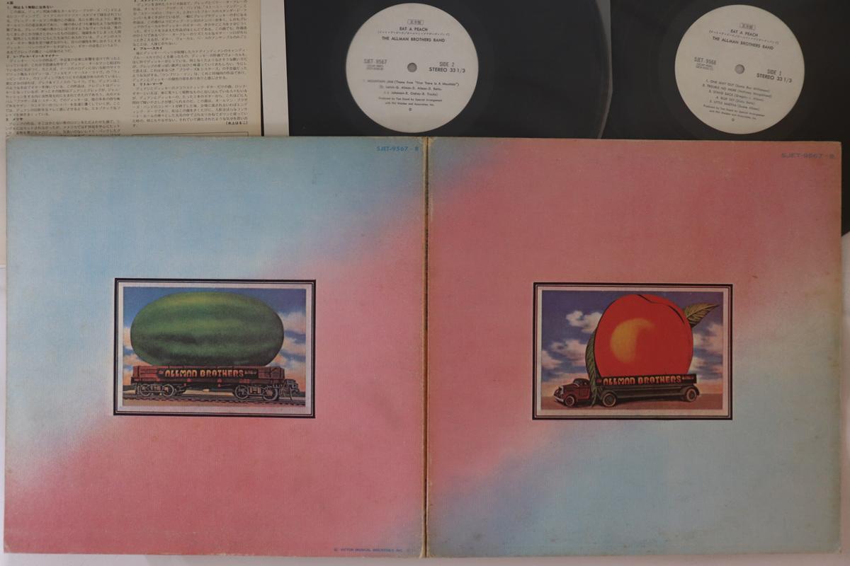 

LP Record ALLMAN BROTHERS BAND - Eat A Peach SJET95678PROMO CAPRICORN 1975 Japan Rock Used