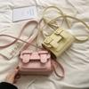 2026 Spring and Summer New Fashionable Sweet Cambridge Bag Messenger Bag Crossbody Mini Messenger Bag Shoulder Small Square Bag