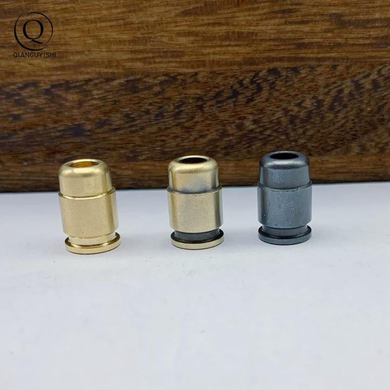 Bullet Brass Knife Beads EDC DIY Paracord Woven Lanyard Pendants Accessories Military Fans Supplies Outdoor Tool Hangings Decors