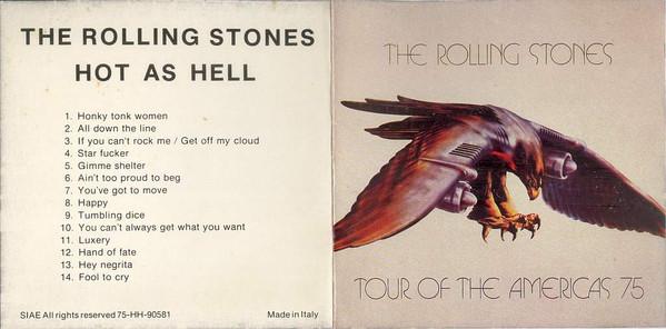 

CD ROLLING STONES - Hot As Hell 75HH90581 Not On Label 1991 Italy Rock Used