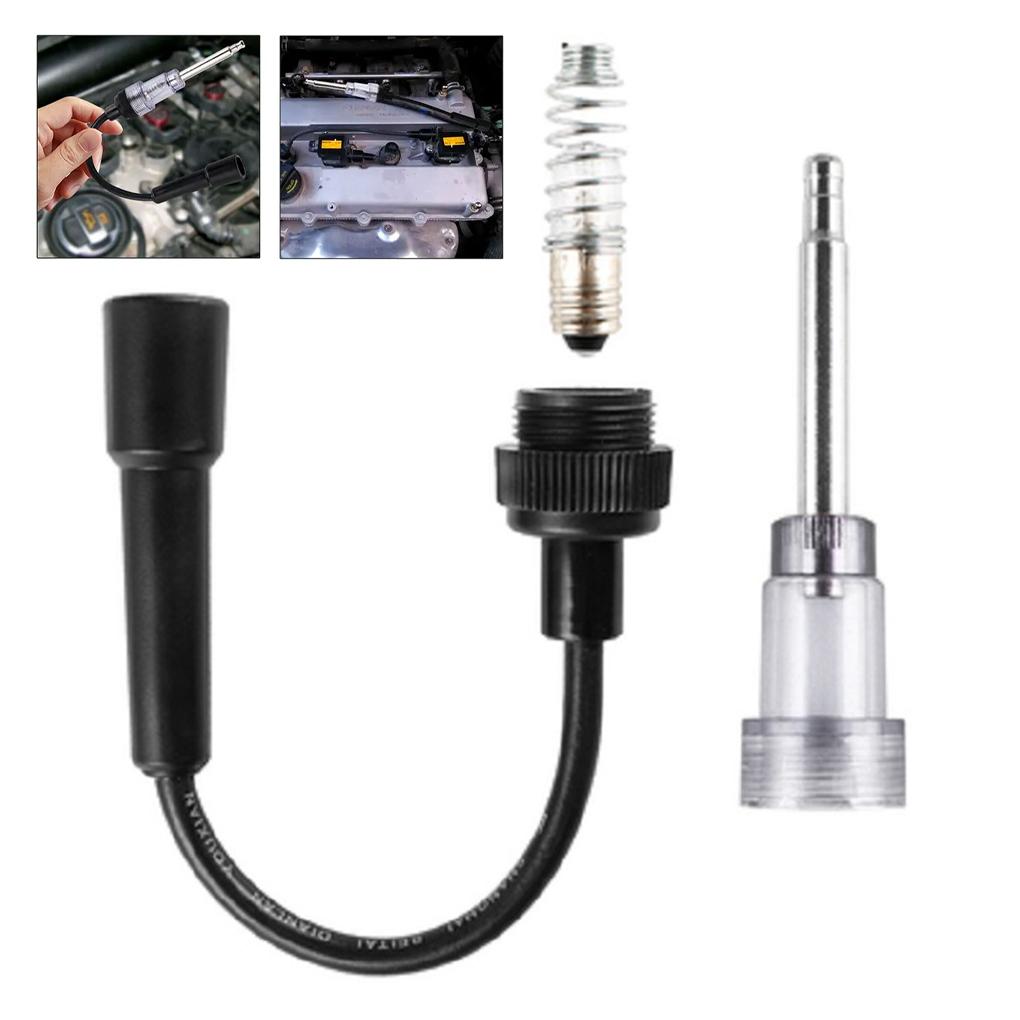 Kfz-Zündkerzentester, benutzerfreundliches Diagnosetool – Korrosionsbeständiger, langlebiger Kfz-Zündkerzentester