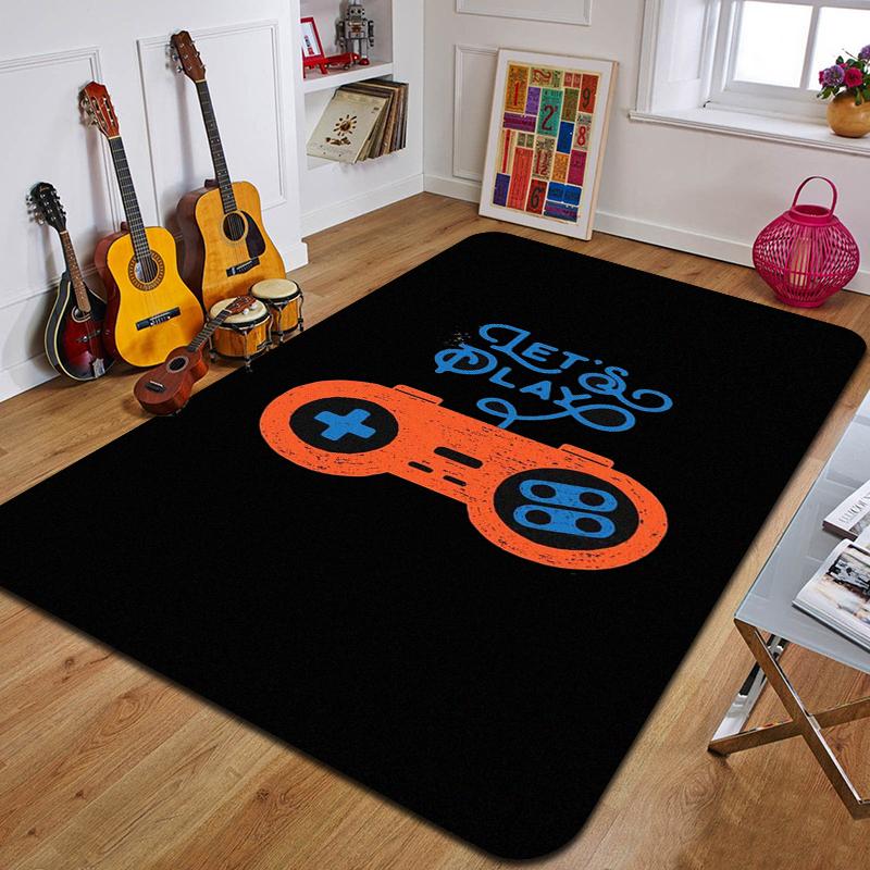 C-Creative Switch Game Carpet Fashion Yoga Mat Bedroom Decoration Carpet Living Room Bathroom Decoration Floor Mat Birthday Gift
