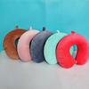 Four-sided Elastic U-shaped Pillow Memory Foam Travel Aircraft Neck Protection Pillow Elastic Super Soft U-shaped Pillow