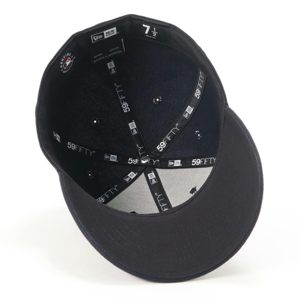 New Era MLB Pre-Curved 59FIFTY Cap, BOS Navy, 7 14, PC5950, BOSRED, NVY, RRED, 25J