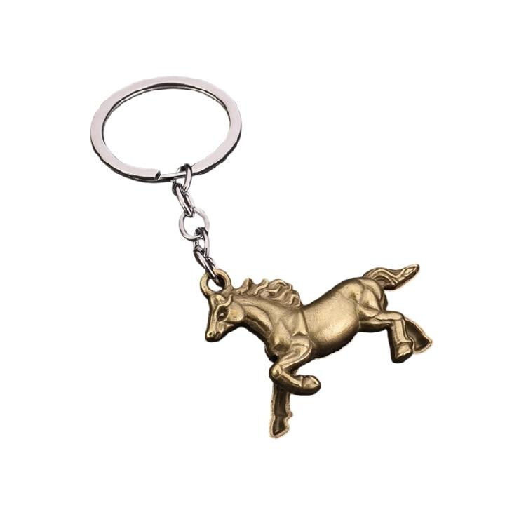 

Symbolic Horse Charm Keychain Representing Prosperity for Modern Accessory Stylish Mobile Phones Accessories