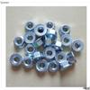 Bicycle Front Axle Nut & Children's Rear Axle Fine Thread Screw with Flange Crank Cap for Bottom Bracket