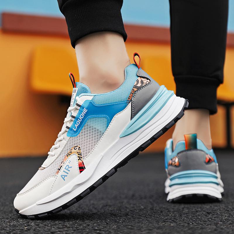 Pánské Boty Tenisky pánské ležérní Pánské Boty tenis Luxusní boty Trenér Závody Prodyšné Boty módní běžecké Boty pro ženy