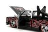 Jada Toys Hollywood Rides Scale Diecast 1985 Chevrolet C10 Tapatio Man Figure Opening Detailed Interior Rubber Tires Day of the Dead Theme For Ages 8