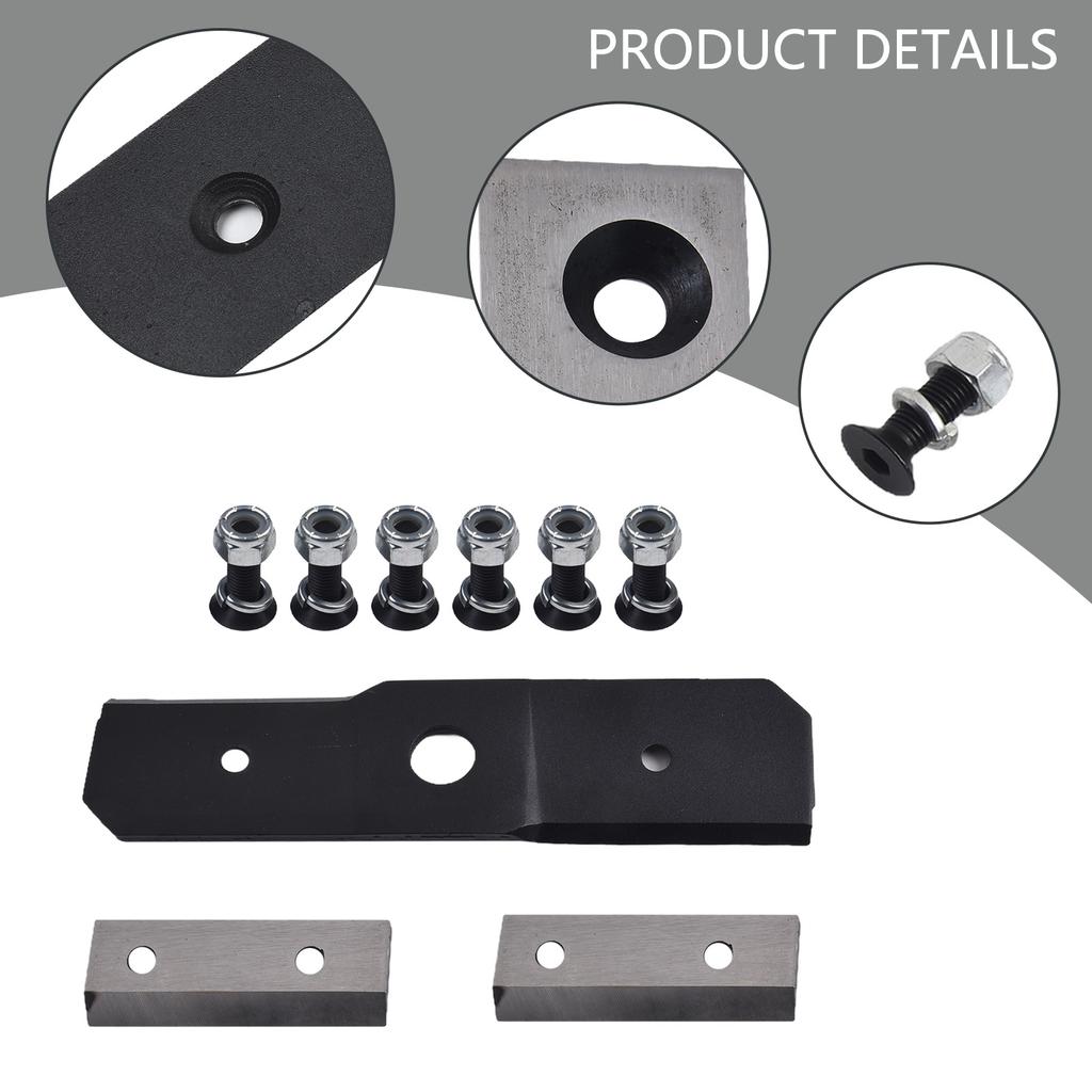 Precision Metal Blade Kit for Chipper Shredder Models 242645101 242645034 242A645034 24A060G799 24A070H799 247485B099 247485C099