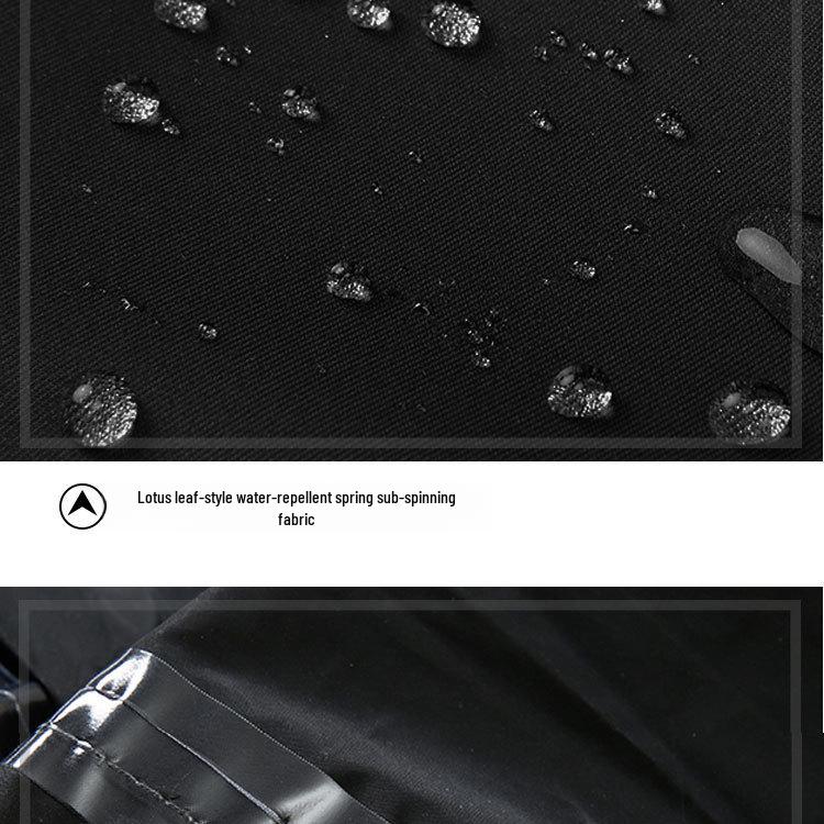 Unisex Wasserdichte Winddichte Wander- & Rad-Regenhose - Langlebig, Teilbar, Einzel-/Doppelschicht-Optionen