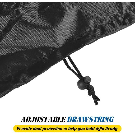 RV Air Conditioner Cover, 31" L X 31" W X 15" H Heavy Duty Camper Travel Trailer AC Covers For Roof, Fit For Coleman Mach, Dometic Brisk, Mach 3