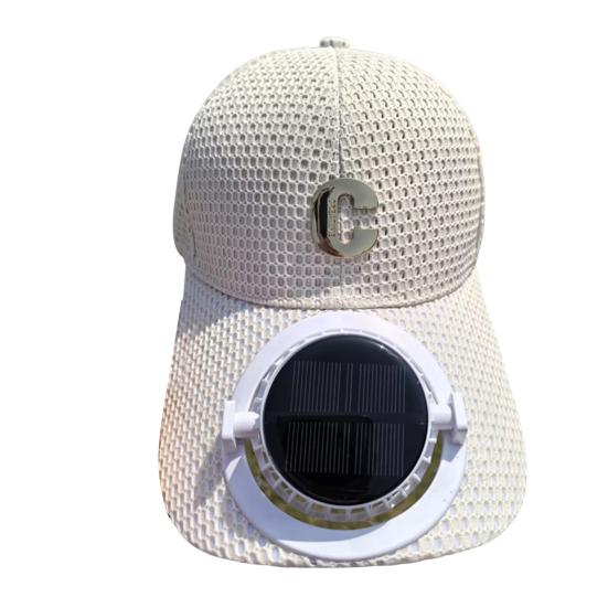 Sun with Sun Upgraded USB Charging Hat Hat Indoor Outdoor Portable