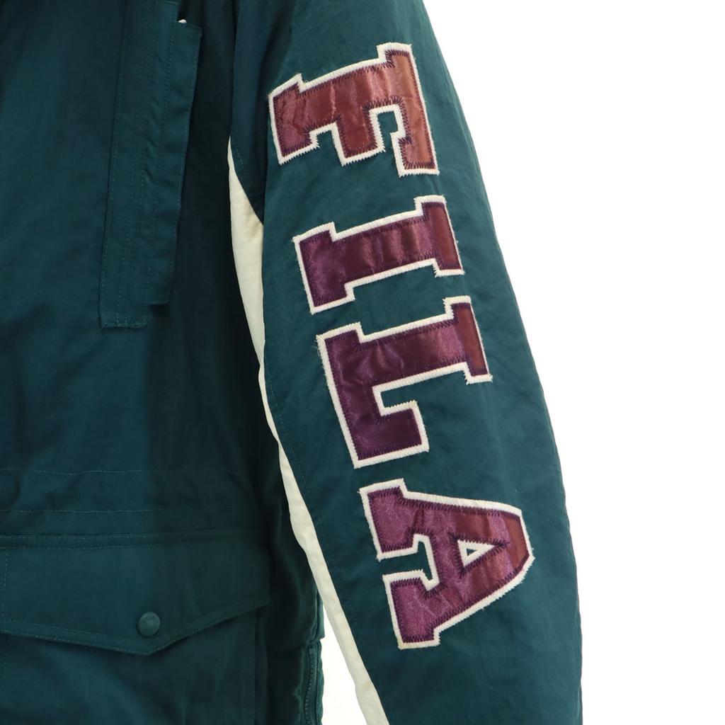 FILA 90s Old Batting jacket M Deep green Men's Used