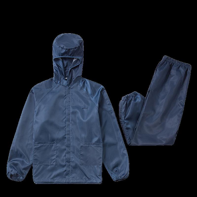 Costum antistatic cu glugă, rezistent la praf, pentru camere curate și ateliere