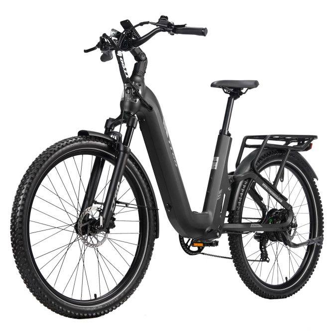 TTGO E-SUVO 27,5" Elektrische Fiets, 48V 15Ah Batterij, Shimano 7-Versnellingen, Hydraulische Schijfremmen