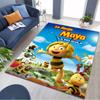 Tappeto A Pelo Corto Stampato Film Cartone Animato Maya l'Ape Tappetino Rettangolare Antiscivolo Tappeto Decorativo Carino Animazione per Bambini per Camera da Letto Soggiorno