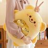 Adorable Capybara Plush Toy Soft Stuffed Animal Cushion For Kids And Office Use