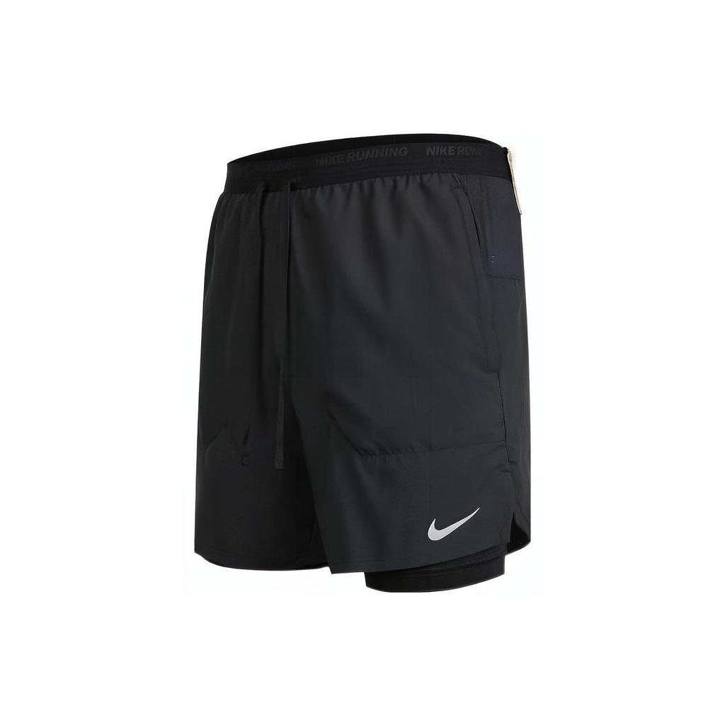Nike Dri-Fit Breathable Quick-Dry Running Training Casual Shorts Men Bottoms Black DM4760-010