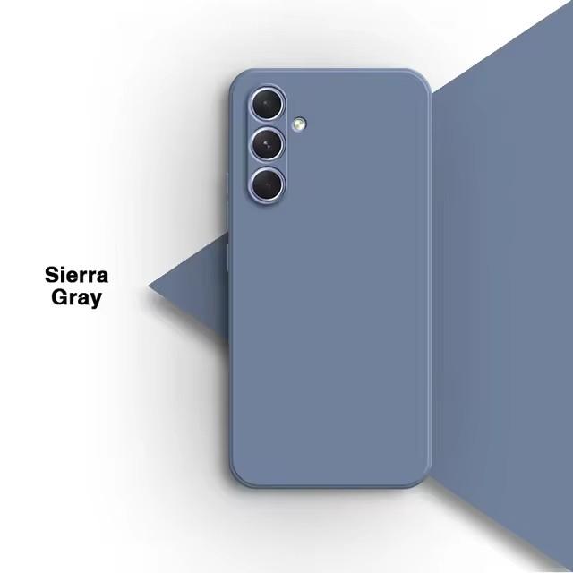 Für Samsung A55 Hülle Luxus Original Flüssigsilikon Handyhüllen Für Samsung Galaxy A54 A55 5G Samsung A55 Stoßfest Weiche Hülle