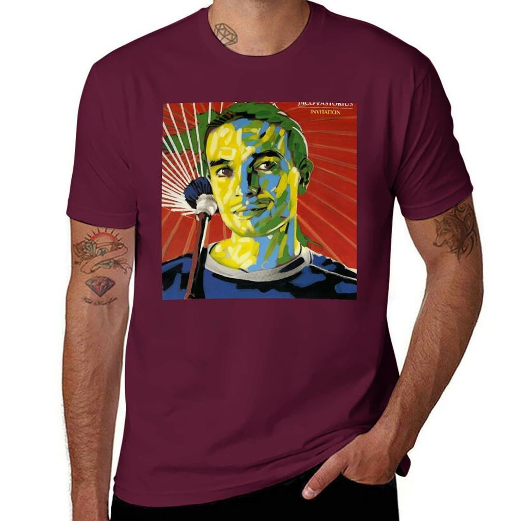 Adaptive Energy Passion Attractive Funky Jaco Pastorius Gifts For Fan T-Shirt oversized heavyweights t shirt for men