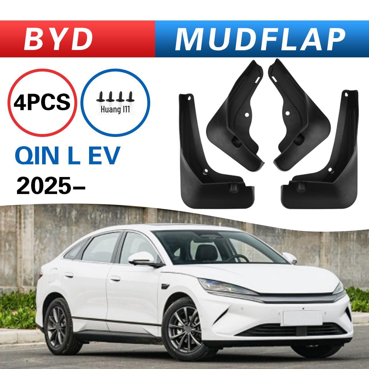 BYD Qin L EV 2025 Mudguards for Export