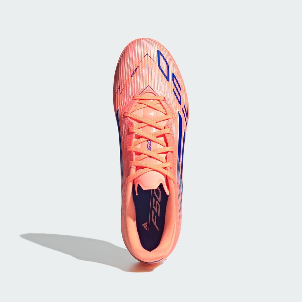 adidas F50 League Turf Boots JH7723 Unisex Performance Sports Shoes Beam Orange / Lucid Blue / Cloud White
