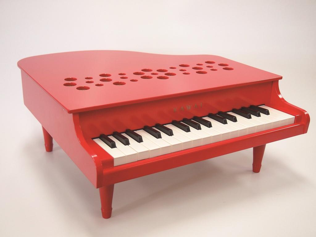 Kawai Musical Instruments KAWAI Mini Piano Red Body Width X Height X Depth 1163 P-32 Size 42.50cm 18.50cm 45.00cm