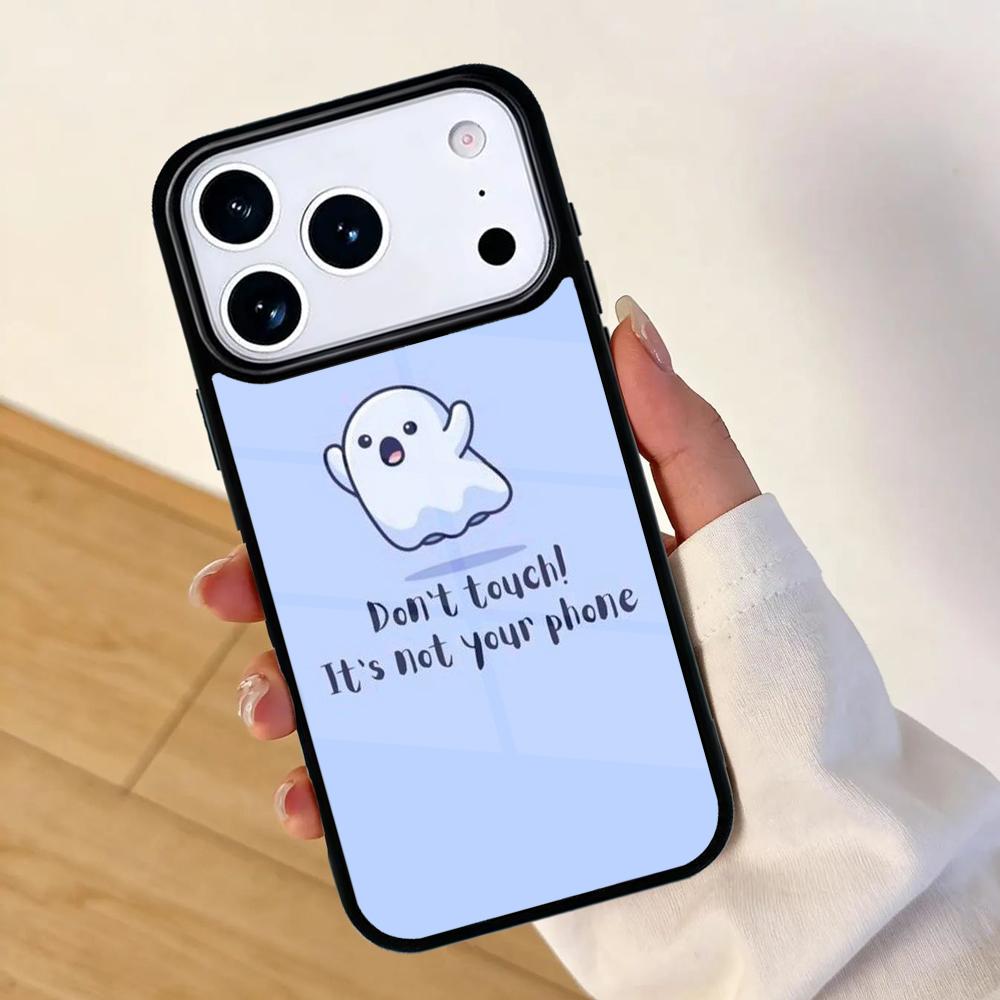 Dont Touch My Angry Mobile Phone Case for IPhone 17 AIR 16pro Max 15 14 13 12 11 Bumper Cover