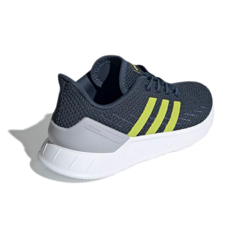 adidas Neo QUESTAR FLOW Nxt K Abrasion Resistant Slip Resistant Low Top Kids' Running Shoes Dark Blue Kids' FZ2956