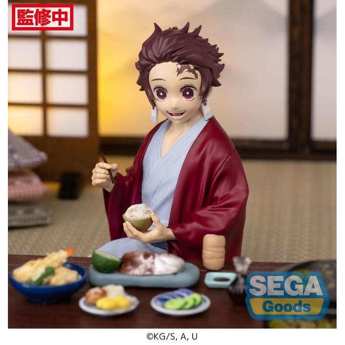 [Demon Slayer] Chokonose Premium Figure Kamado Tanjiro Swordsmith Village Arc (Black & Red, 14cm)
