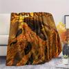 1PC Custom Name Elden Ring Patterned Flannel Blanket Suitable For All Seasons for Home Decor Warmth and Comfort Gifts Holiday Present