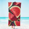 Sommer Wassermelonen Früchte Strandtuch Leichtes Mikrofaser Strandtücher Dekor Schnelltrocknend Pooltuch für Strand Reisen Schwimmen Bad